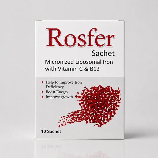 Rosfer Sachet — For Better Iron. Better You. - Nutrixon