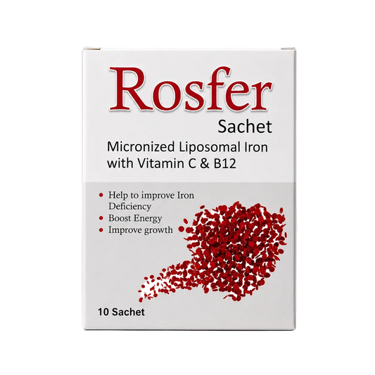 Rosfer Sachet — For Better Iron. Better You. - Nutrixon