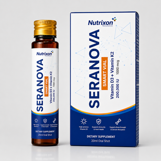 SERANOVA – High-Potency Vitamin D3 + K2 Smart Vial - Nutrixon