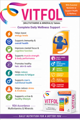 VITFOL Multivitamins & Minerals Tablets