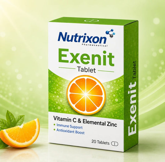 Exenit Tablet — Vitamin C & Elemental Zinc - Nutrixon