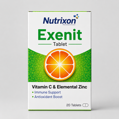 Exenit Tablet — Vitamin C & Elemental Zinc - Nutrixon