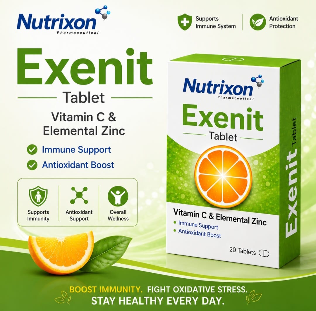 Exenit Tablet — Vitamin C & Elemental Zinc