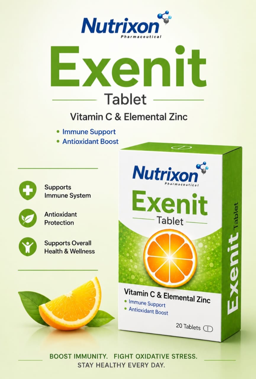 Exenit Tablet — Vitamin C & Elemental Zinc