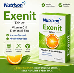 Exenit Tablet — Vitamin C & Elemental Zinc