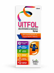 Vitfol Syrup 120ml | Sugar-Free Multivitamins & Minerals