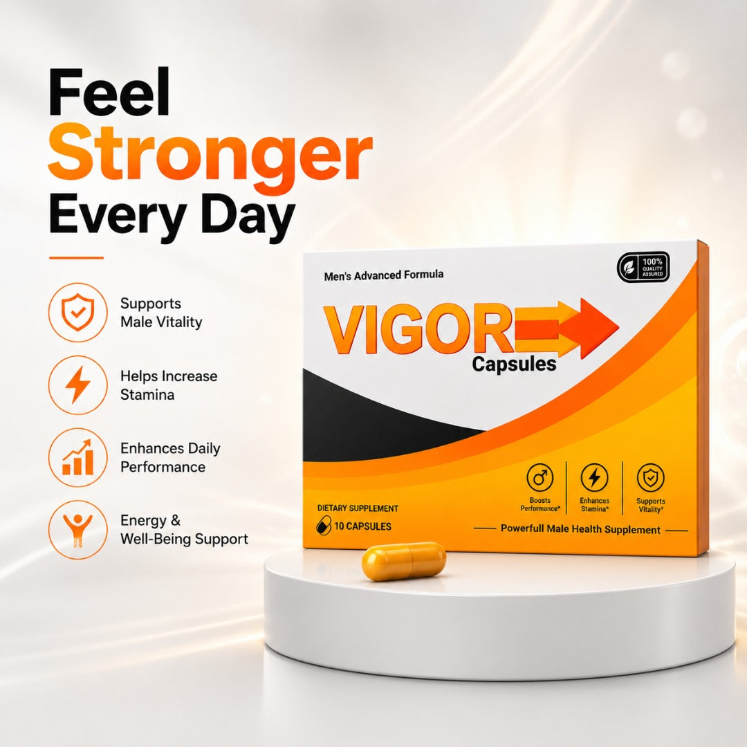 VIGOR Capsules | Premium Men's Performance Booster - Nutrixon