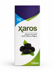 Xaros Syrup 120ml | Sugar-Free Ivy Leaf & Morus Nigra