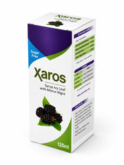 Xaros Syrup 120ml | Sugar-Free Ivy Leaf & Morus Nigra