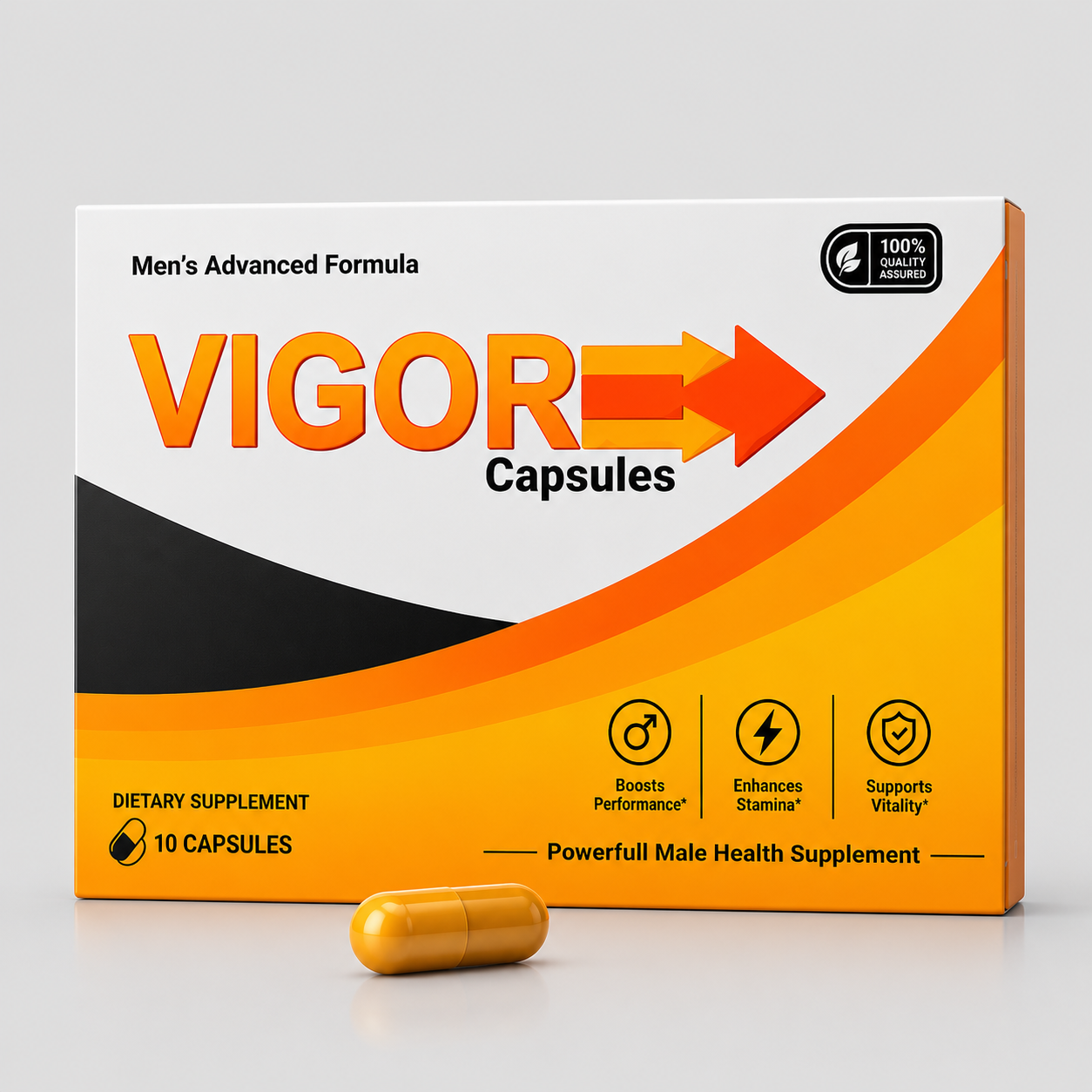 nutrixon Vigor plus capsules are the best supplements for men's health, strength and virility